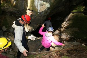Malaspina Naturalists at Horne Lake Caves, 2015 - T. Koleszar